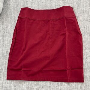 Fan Pants‎ Athletic Skirt Burgundy Dark Red Size 2